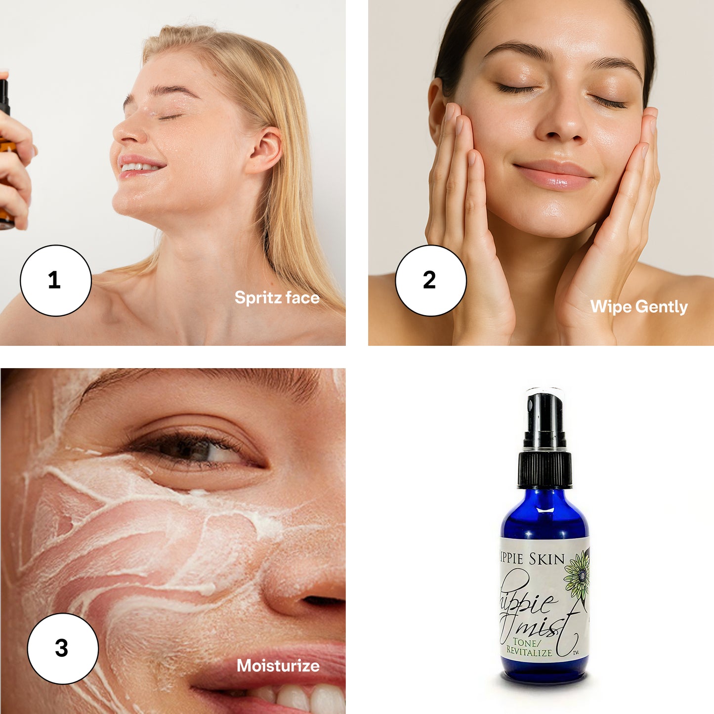 Hippie Mist Natural Toning Spray