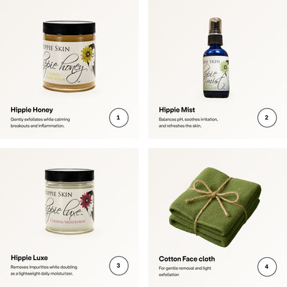 The Hippie System Natural Skincare Bundle
